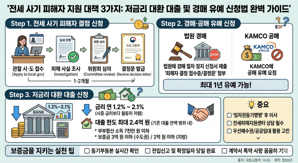 전세 사기 피해자 지원 대책 
