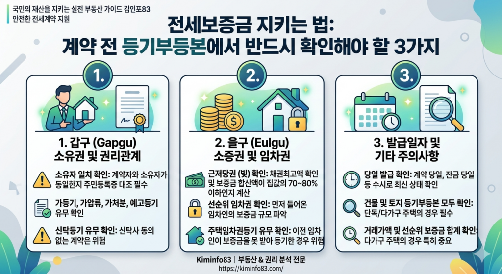 전세보증금 지키는법
