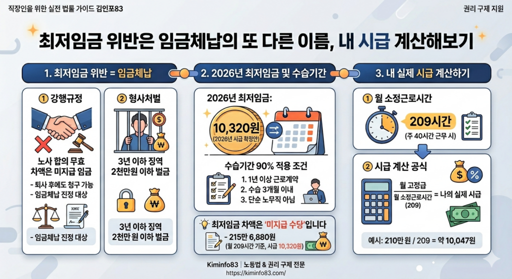 최저임금 위반
